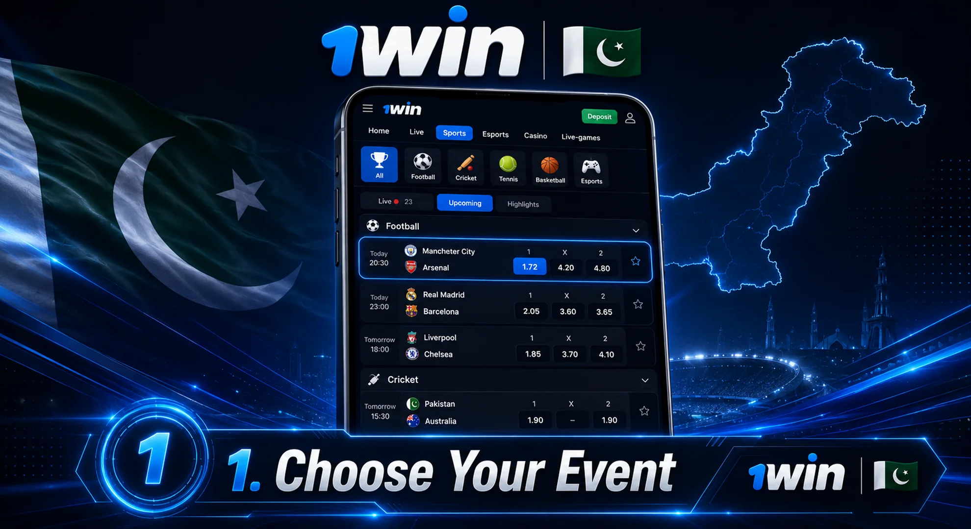 choose your event